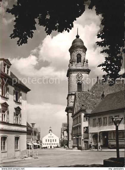 Hechingen Stiftskirche und Rathaus