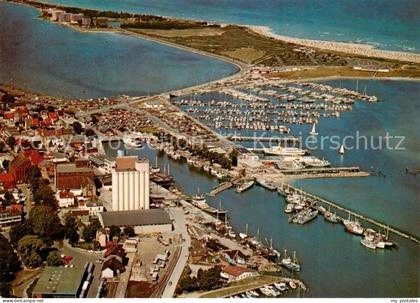Heiligenhafen Ostseebad Fliegeraufnahme Yachthafen