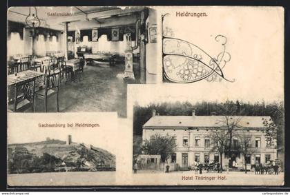 AK Heldrungen, Hotel Thüringer Hof, Sachsenburg