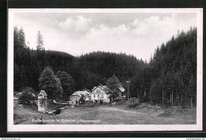 AK Helmbrechts, Gasthof Bischofsmühle