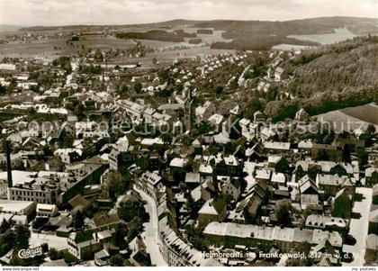 Helmbrechts Oberfranken Fliegeraufnahme