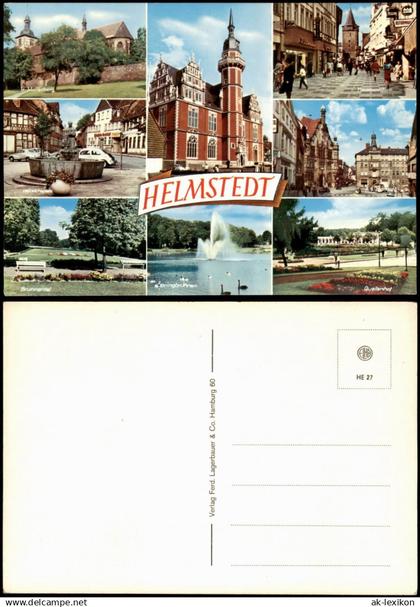 Ansichtskarte Helmstedt MB: Straßen, Plätze - VW Käfer 1969