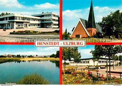 Ulzburg Henstedt Rathaus Ev Kreuzkirche Badesee Jugendheim