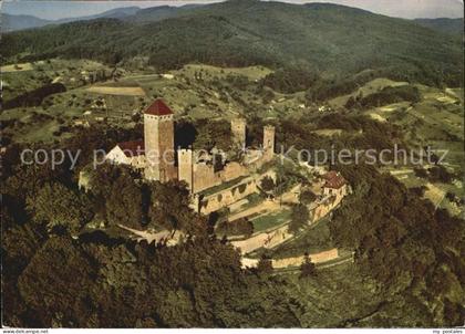 Heppenheim Bergstrasse Fliegeraufnahme Starkenburg