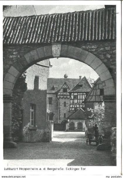Heppenheim Bergstrasse Heppenheim a. d. Bergstrasse Sickinger Tor