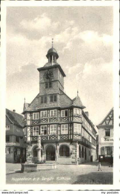 Heppenheim Bergstrasse Heppenheim Rathaus