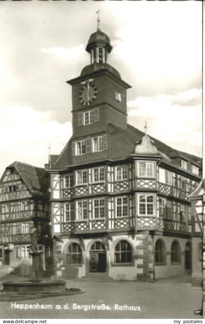 Heppenheim Bergstrasse Heppenheim Rathaus