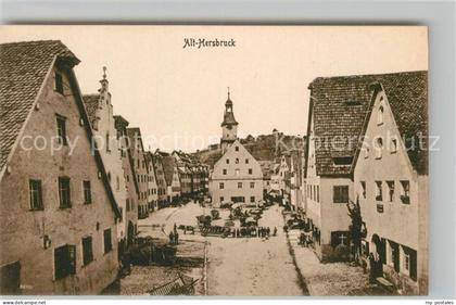 Hersbruck Bayern Marktplatz