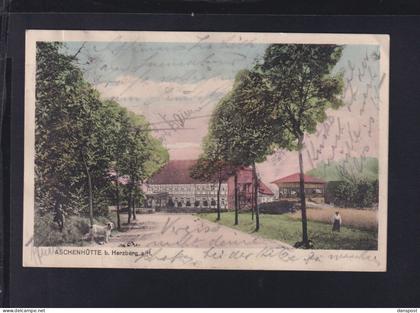 Dt. Reich AK Aschenhütte bei Herzberg mangelhaft