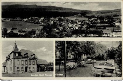 CPA Hahn Taunusstein Hessen, Pension Hotel Taunus, Garten, Luftkurort Hahn i. Taunus