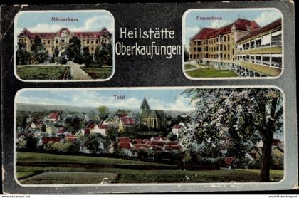 CPA Oberkaufungen Kaufungen Hessen, Heilstätte, Männerhaus, Frauenhaus, Totalansicht