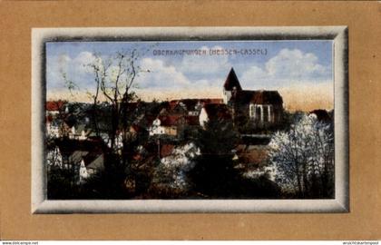 CPA Oberkaufungen Kaufungen Hessen, Teilansicht, Kirche