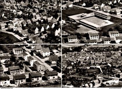 CPA Ostheim Nidderau in Hessen, Teilansichten, Wohnsiedlung, Fliegeraufnahme