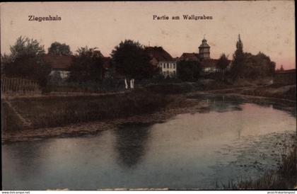 CPA Ziegenhain Schwalmstadt Hessen, Partie am Wallgraben