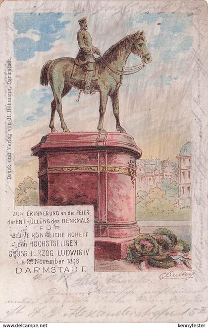 Darmstadt Darmstadt Grossherzog Ludwig Denkmal