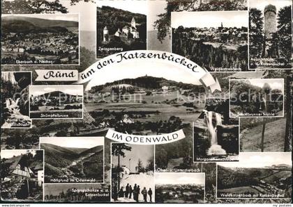 Eberbach Odenwald Rund um den Katzenbuckel im Odenwald