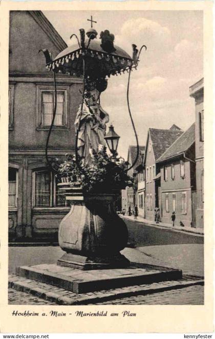 Hochheim am Main - Mairienbild am Plan