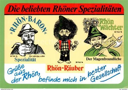 Kalbach Rhoen Rhoener Spezialitaeten Rhoen Baron Rhoen Raeuber und Rhoen Waechte