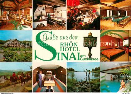 Poppenhausen Rhoen Rhoen-Hotel Sinai Guckaisee