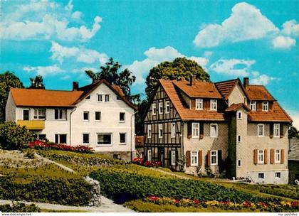 Soislieden Huenfeld Erholungsheim Blick vom Garten