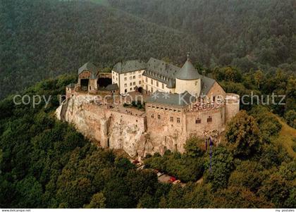 Waldeck Edersee Fliegeraufnahme Schlossburg Waldeck