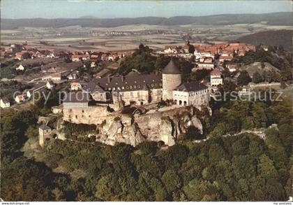 Waldeck Edersee Schloss Waldeck Fliegeraufnahme