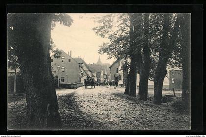 AK Hessisch Oldendorf, Strassenpartie am Oster-Tor