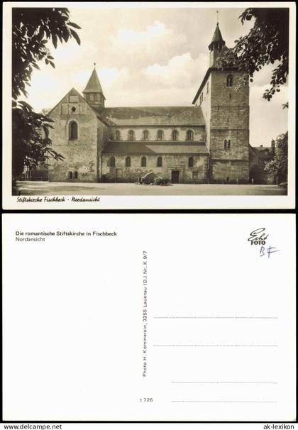Fischbeck-Hessisch Oldendorf Stiftskirche Fischbeck - Nordansicht 1960