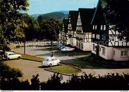 Hilchenbach Marktplatz mit Glockenspiel