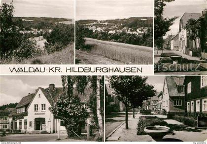Waldau Hildburghausen Teilansichten Landschaftspanorama