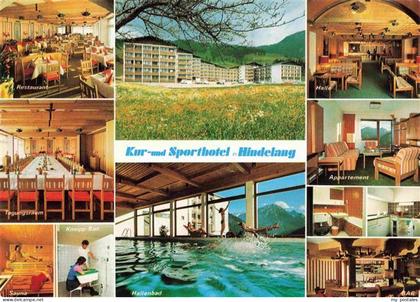 HINDELANG Oberallgaeu Kur und Sporthotel Hindelang Restaurant Tagungsraum Sauna