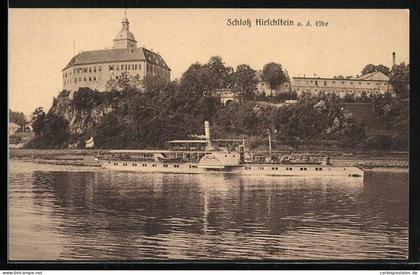 AK Hirschstein a. d. Elbe, Schloss Hirschstein