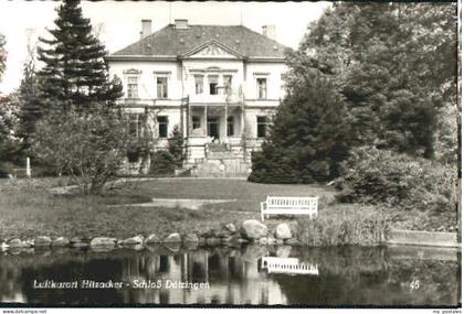 Hitzacker Elbe Hitzacker Schloss x 1960