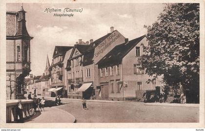 hofheim am taunus , hesse * hauptstrasse * hochheim germany allemagne