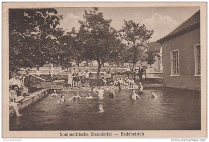 AK Steindörfel Gasthof Bad bei Hochkirch Pommritz Kubschütz Meschwitz Waditz Scheckwitz Blösa Jenkwitz Bautzen Löbau