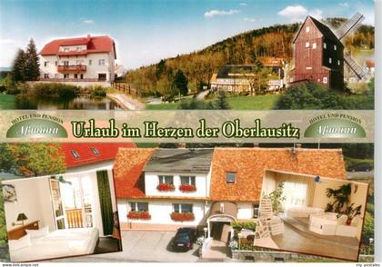 Steindoerfel Hochkirch Sachsen Hotel Pension Assmann Zimmer Gastraum