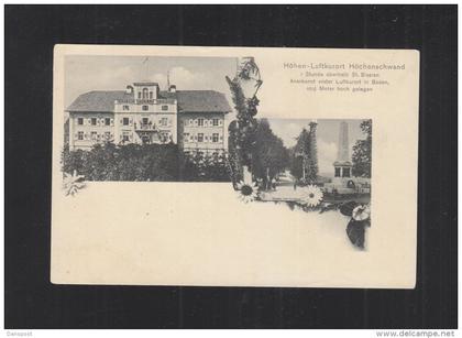 AK Höchenschwand Gasthof 1915