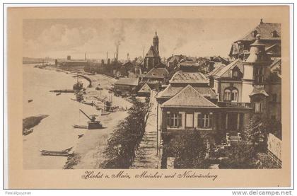 CPA HOCHST A. MAIN - MAINKAI UND NIEDMUNDUNG