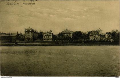 CPA Hochst- Mainansicht GERMANY (949747)