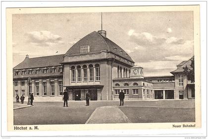 HÖCHST - Neuer Bahnhof