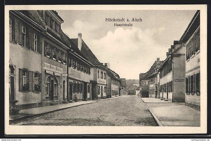 AK Höchstadt a. Aisch, In der Hauptstrasse