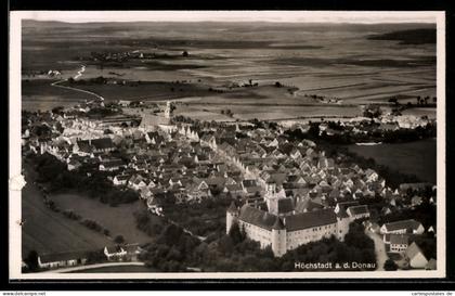 AK Höchstadt a. d. Donau, Teilansicht mit Kirche