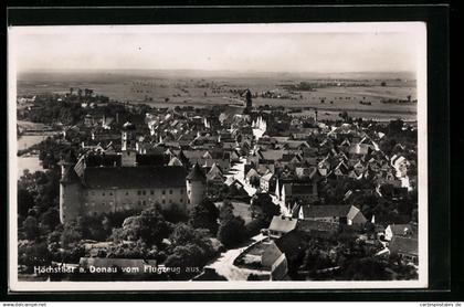AK Höchstadt /Donau, Ortsansicht, Fliegeraufnahme