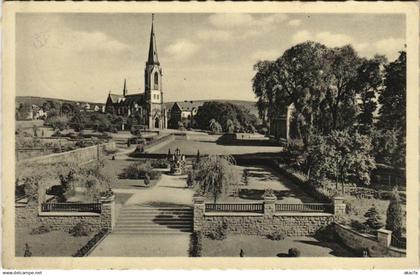 CPA AK Hohr-Grenzhausen - Anlagen mit Kirche GERMANY (1069136)