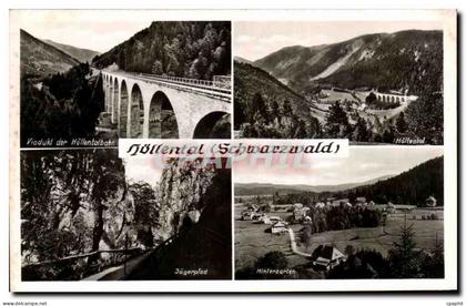 CPA Viadukt Der Hollentalbahn Schwarzwald Hollental