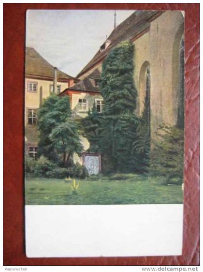 Höxter - Künstlerkarte Klosterhof Corvey