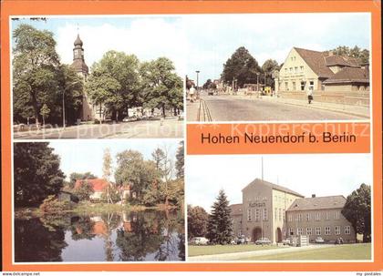 Hohen Neuendorf Kirche S Bahnhof Rathaus Rotpfuhlen