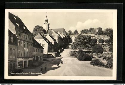 AK Hohenstein-Ernstthal, am Altmarkt
