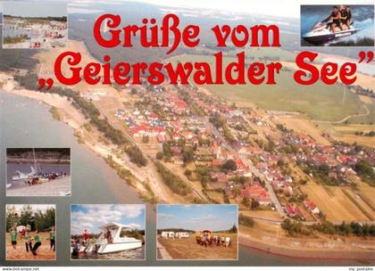 Geierswalde Hoyerswerda Panorama vom Geierswalder See Teilansichten