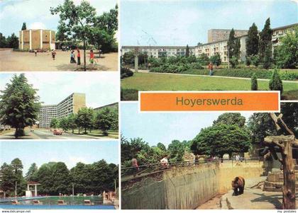 Hoyerswerda Planetarium Magistrale Am Knie Wohnkomplex Freibad Tierpark